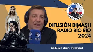 Compilación 5 días de difusión en Radio Bío Bío de Dimash Qudaibergen | Equipo Difusión Dears Chile