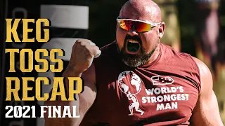 Reign Total Body Fuel Keg Toss Recap | 2021 SBD World's Strongest Man Final
