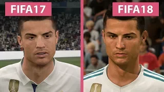 FIFA 17 vs. FIFA 18 – 4K Graphics Comparison