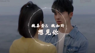 【HD高清音质】 魏嘉瑩 & 魏如昀 - 《想见你》 动态歌词纯享版 【未来过去，我只想见你】