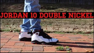 Jordan 10 Double Nickel ⚫️🔴 On Feet!!!