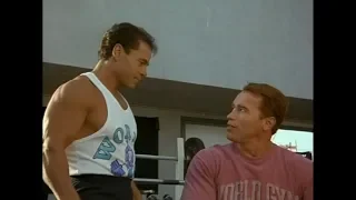 Arnold Schwarzenegger und Franco Columbu trainieren gemeinsam (Beretta´s Island, 1993)