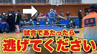 【卓球】絶対に対戦したくない男 vs 超超超超超センスマン