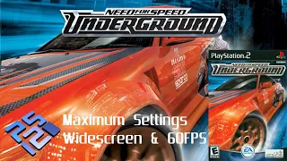 Need for Speed: Underground (PS2) / Gameplay [PCSX2] (Widescreen & 60FPS) [16:9/4K@60]