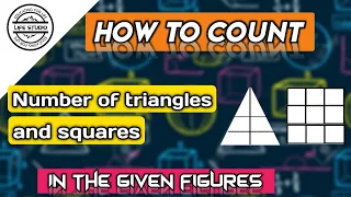 Magic Maths | How to count number of triangles and squares | Part 5 | Life Studio