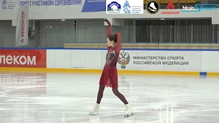 Полина ТИХОНОВА / Polina TIKHONOVA - Short Program - Moscow Championship 20231206
