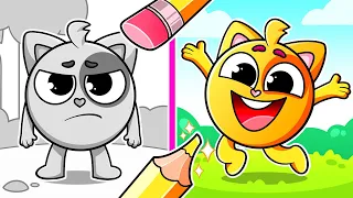 I lost my color 🎨 What is the best flavour 🥤🧃 Songs for Kids by Toonaland