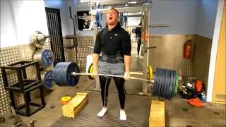 350kg (771lbs) Deadift 2 Reps, 365kg (804lbs) Block Pull + Other Lifts