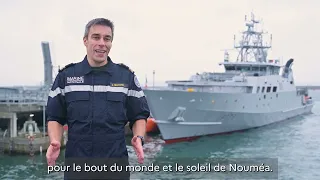 Premier patrouilleur outre-mer : l'Auguste Bénébig