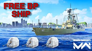 USS ARKANSAS (CGN-41) - Best Build In Modern Warships  | This Cruiser 3X Cannon Was OP.