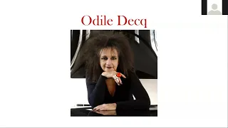 ODILE DECQ, VALERIO OLGIATI, PETER MARKLI | July 18th 2020