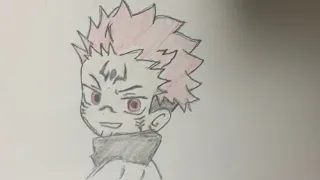 How To Draw Sukuna | Step By Step | Jujutsu Kaisen