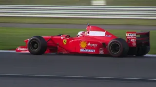 1997 Ferrari F310B Screams at Silverstone - 3.0L F1 V10 Sound