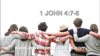 1 John 4:7-8 minus one