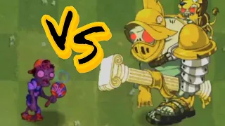 Plants vs Zombies 2 Giant Gladiator Gargantuar vs All Zombies | Mronger