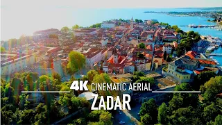 ZADAR 🇭🇷 Drone Aerial 4K | Croatia Hrvatska Dalmatia