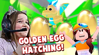 Hatched My GOLDEN EGG In ADOPT ME!! **Roblox** | JKREW GAMING