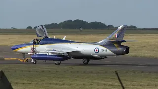 Hawker Hunter, RAF Scampton (13/10/21)