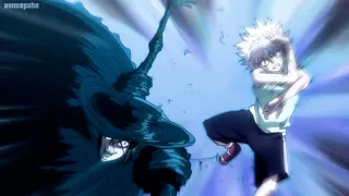 ハンター×ハンター | Palm activates Black Widow killing Killua in the blink of an eye