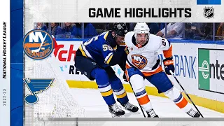 Islanders @ Blues 11/3 | NHL Highlights 2022