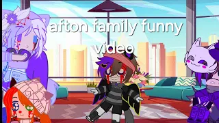 afton family funny video /Fnaf/afton family AU /