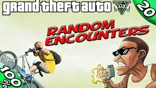 GTA V - Franklin RANDOM ENCOUNTERS [100% GOLD Walkthrough]