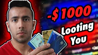 Harsh Reality of Credit Cards! LOST $1000+ (Not Sponsored)