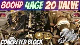 800hp 4age Build Part 1