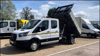 2021 Ford transit double cab tipper | Twin rear wheel