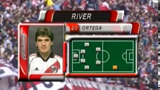 River Plate 4-1 Rosario Central / Apertura 2000 (Partido completo)