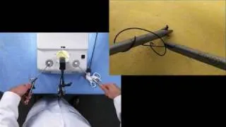 Laparoscopic Suturing Szabo technique, Interrupted