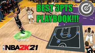 Top 6 Best 3pts Playbook For Sharpshooters. Simple & Effective Way To Get Buckets From Deep! NBA2K21