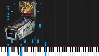 How to play For Whom the Bell Tolls by Metallica on Piano Sheet Music