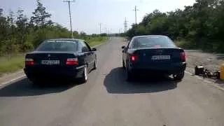 BMW 318i (E36) vs Audi A4 1.9tdi (B5)