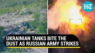 Putin's 'Alligators' Rain Missiles on Donetsk; Russia 'Wipes Out' Ukrainian Tank, 500 Troops | Watch