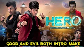 Hero gayab mode on Good and Evil both intro make | Hero gayab mode on intro tutorial KineMaster