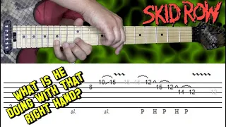 Skid Row - I Remember You - Guitar Lesson (Solo), with Tabs!