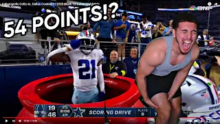 Cowboys 54 Points Makes Me CATCH A CRAMP!! Cowboys Vs Colts 2022 Week 13 Highlights Reaction!