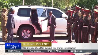 ICC gives go ahead for Burundi war crimes investigation