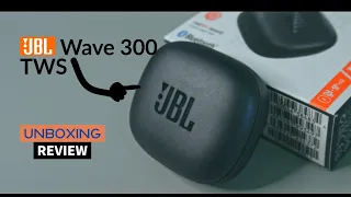 Unboxing & Quick Review JBL Wave 300 TWS, 26Hr Playtime, JBL Epic Sound, Touch Control Earbuds