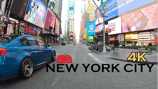 [4K Driving Alice] 🇺🇸♥️ Driving Through NYC Times Square