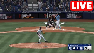 MLB LIVE🔴 Tampa Bay Rays vs New York Yankees - 20th April 2024 | MLB Full Game - MLB 24