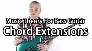 Cool 9th, 11th and 13th chord Arpeggios for Bass!