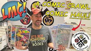 A Comic HAUL from a Comic CRAWL! Hunting for Comics at an Amazing Community Event!