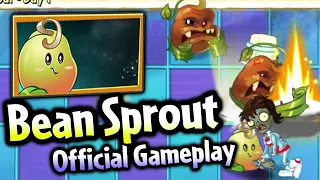 Plants vs. Zombies 2 Bean Sprout Official Gameplay