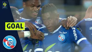 Goal Jean-Ricner BELLEGARDE (90' +7 - RCSA) RC STRASBOURG ALSACE - STADE DE REIMS (1-1) 21/22