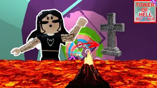 Меня настигла лава? *2 ЧАСТЬ* // Tower Of Hell But Lava // Roblox