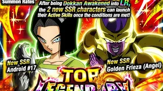 Dokkan Battle | LR Golden Frieza and Android 17 & Universe 7 LR Banner Summons