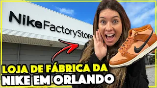 A MAIOR NIKE DE ORLANDO (COM PREÇOS) - NIKE FACTORY STORE 2024