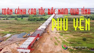 Toàn cảnh cao tốc Bắc Nam qua tỉnh Phú Yên những ngày đầu năm 2024